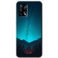 Gramaphone Oppo A54 Hd Desen Night Fores Mount Baskılı Arka Kapak