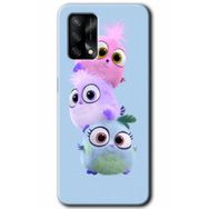 Gramaphone Oppo A54 Hd Desen Puffy Baskılı Arka Kapak