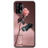 Gramaphone Oppo A54 Hd Desen Retro Gül Baskılı Arka Kapak