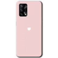 Gramaphone Oppo A54 Hd Desen Sade Kalp Baskılı Arka Kapak