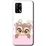 Gramaphone Oppo A54 Hd Desen Sevimli Baykuş Baskılı Arka Kapak
