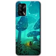 Gramaphone Oppo A54 Kılıf Hd Desen Silhoutte Dropss Baskılı Arka Kapak
