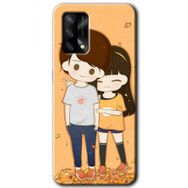 Gramaphone Oppo A54HD Desen Baskılı Arka Kapak Şıpsevdi Çift Kılıf