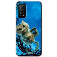 Gramaphone Xiaomi Mi 10T Pro Kılıf HD Desen Baskılı Arka Kapak - Çılgın Kedi Kılıf