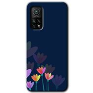 Gramaphone Xiaomi Mi 10T Pro Kılıf HD Desen Baskılı Arka Kapak - Çizim Çiçekleri Kılıf