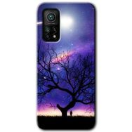 Gramaphone Xiaomi Mi 10T Pro Kılıf HD Desen Baskılı Arka Kapak - Uzay Silüet Kılıf