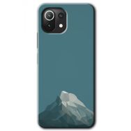 Gramaphone Xiaomi Mi 11 Lite Kılıf HD Desen Baskılı Arka Kapak - Alone Mountain Kılıf
