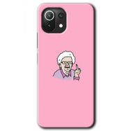 Gramaphone Xiaomi Mi 11 Lite Kılıf HD Desen Baskılı Arka Kapak - Bad Grandmother Kılıf