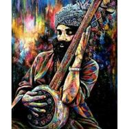 Grande Baby 90x110 cm Hintli Sanatcı Sayılarla Boyama Seti Rulo Duvar Sticker