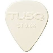 Graphtech PQP-0068-W6 Tusq Pick 0.68 mm White 6 Pack Bright Tone Pena
