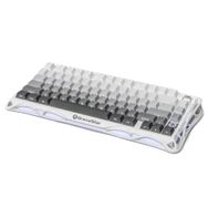 GravaStar Mercury K1 RGB Kablosuz Mekanik Alüminyum Çerçeveli İngilizce Q Beyaz Gaming Klavye