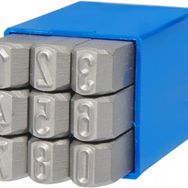 Gravurem 3 mm Çelik Rakam Takımı