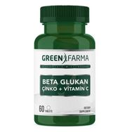 Green Farma Beta Glukan Vitamin C Çinko 60 Tablet