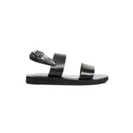Greyder 3Y1CS62622 Siyah Hakiki Deri Erkek Sandalet