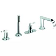 Grohe 19142000 Atrio Jota Dört Delikli Küvet Bataryası
