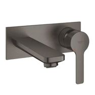 Grohe 19409AL1 Lineare M-boyut Gri İki Delikli Ankastre Lavabo Bataryası