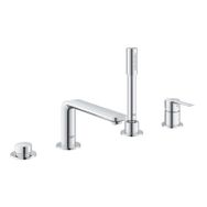 Grohe 19577001 Lineare Dört Delikli Küvet Bataryası