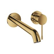 Grohe 19967GL1 Essence New İki Delikli Gold Duvardan Lavabo Bataryası