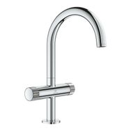 Grohe 21138000 Atrio Private Collection Tek Delikli 1/2 inç L Boyut Lavabo Bataryası