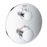 Grohe 24076000 Grohtherm 2 Yollu Krom Termostatik Banyo Duş Bataryası