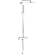 Grohe 26087000 Euphoria Cube Duvara Monte Termostatik Duş Bataryalı Duş Sistemi