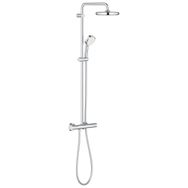 Grohe 2792201 Tempesta Cosmo Sistem 210 Duvara Monte Termostatik Bataryalı Duş Sistemi