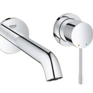 Grohe 29192001 Essence 2 Delikli Gri Lavabo Bataryası
