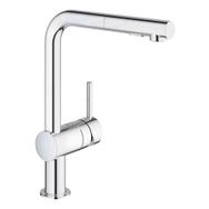 Grohe 30274000 Minta Tek Kumandalı Spiralli Eviye Bataryası