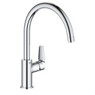 Grohe 31367001 Bauedge Tek Kumandalı Krom Eviye Bataryası