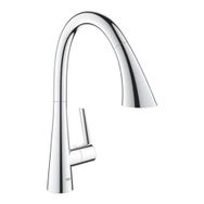 Grohe 32294002 Zedra Spiralli 2 Fonksiyonlu Krom Eviye Bataryası