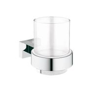 Grohe 40508001 Essentials Banyo Aksesuarı Cube Sabunluk Ve Diş Fırçalık Tutacağı