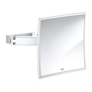 Grohe 40808000 Krom Selection Cube Duvara Monte Makyaj Aynası