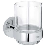 Grohe Essentials 40447001 Krom Diş Fırçalık Seti