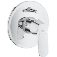 Grohe Eurosmart Ankastre Gümüş Banyo Bataryası