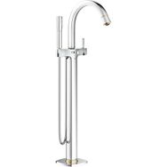 Grohe Grandera 23318000 Krom-Altın Ayaklı Yerden Küvet Bataryası