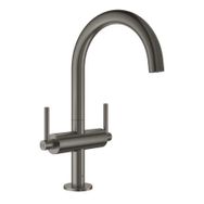 Grohe GRH21044AL3 Atrio Tek Delikli 1/2″ XL-Boyut Grafit Lavabo Bataryası