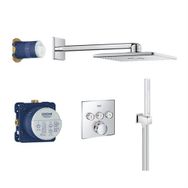 Grohe GRH34706000 Grohtherm Smart Control Rainshower Smart Active 310 Cube Duş Seti
