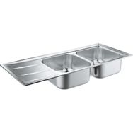 Grohe K400 1,5 Hazneli Paslanmaz Çelik Eviye