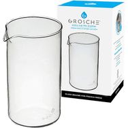 Grosche 3 Cup 350 ml French Press Şeffaf Yedek Cam
