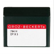 Groz Beckert 794 H DYX3 24/180 50 Adet Çuvalağzı Dikiş Makinesi İğnesi