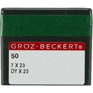 Groz Beckert Çuvalağzı / DYX23 (7X23) 24/180 50 Adet Dikiş Makinesi İğnesi