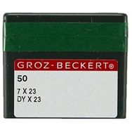 Groz Beckert Çuvalağzı / DYX23 (7X23) 25/200 50 Adet Dikiş Makinesi İğnesi