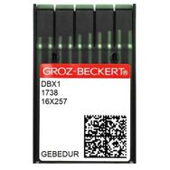 Groz Beckert DBX1 (16X231) GEBEDUR 16/100 100 Adet İ170Y-6 Düz Makine İnce Dip Dikiş İğnesi