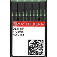 Groz Beckert DBX1 MR 18/110 100 Adet İ867Y-5 Düz Makine İnce Dip Eğri Uç Dikiş İğnesi İğne
