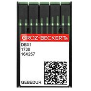 Groz Beckert Düz Makine İnce Dip DBX1 16x231 Gebendur 14-90 100 Adet Dikiş İğnesi