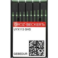 Groz Beckert Kısa Lastik UY 113 GS-2055 Gebendur 16-100 100 Adet Dikiş İğnesi