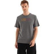 GS Store 12270029 Galatasaray Gri Erkek T-shirt