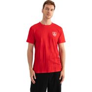 GS Store E232386 Kırmızı Galatasaray Kaan Ayhan Design Fc Erkek T-shirt