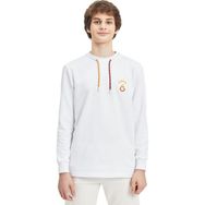 GS Store Y241215 Galatasaray Beyaz Erkek Sweatshirt