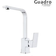 Guadro Armatür Borulu Banyo Lavabo Bataryası